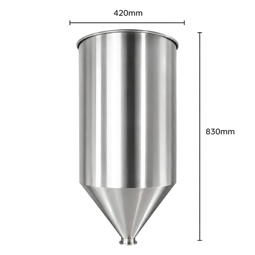 80L Hopper (Stainless Steel)
