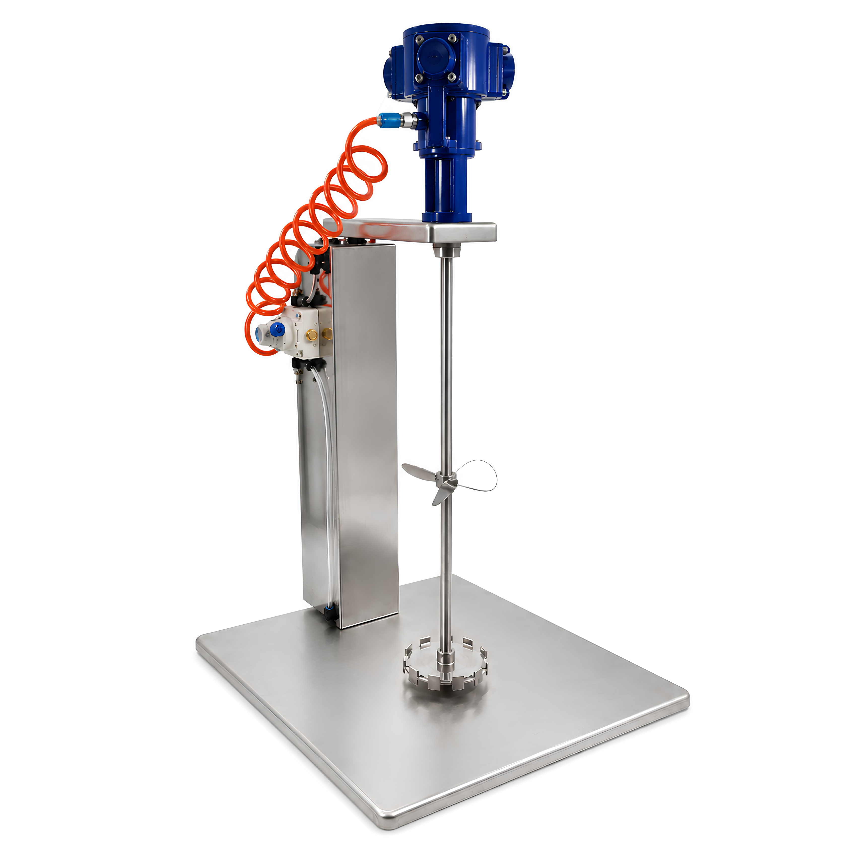 SPRALL Pneumatic Mixer with Pneumatic Lift 50