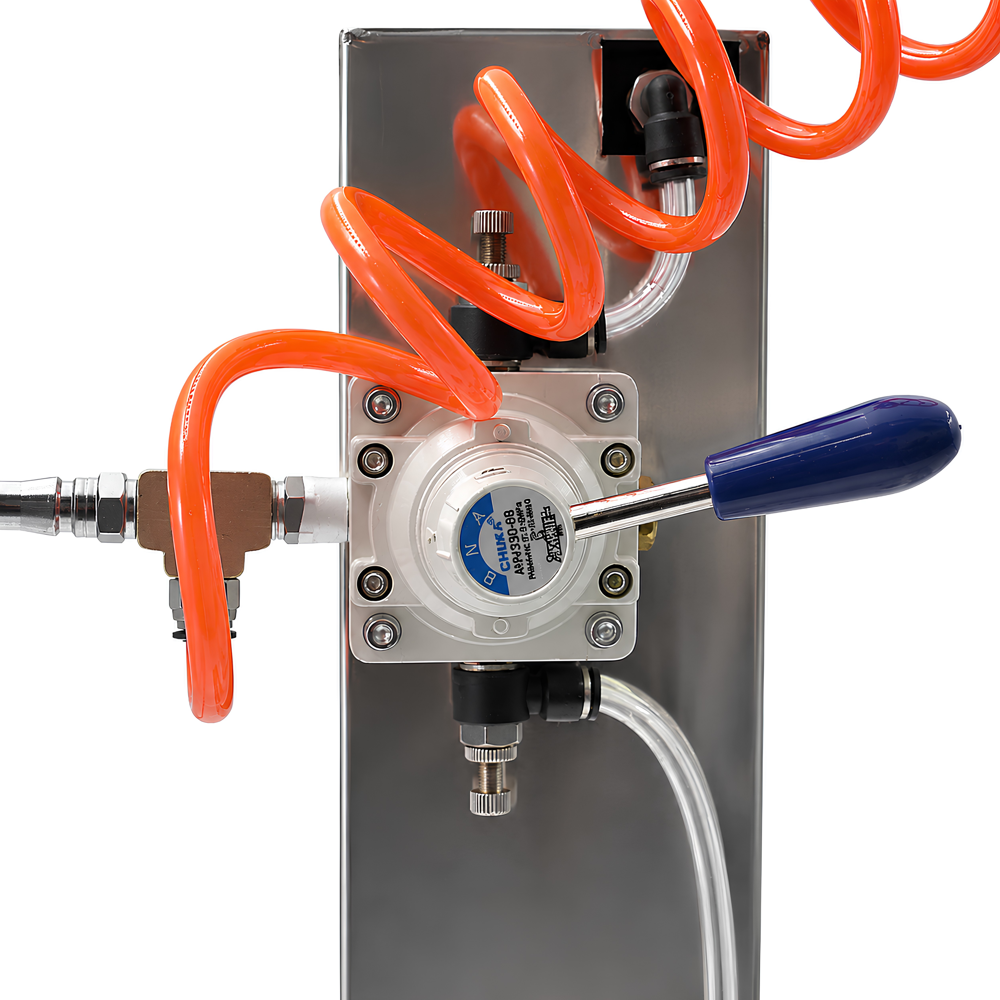SPRALL Pneumatic Mixer with Pneumatic Lift 50