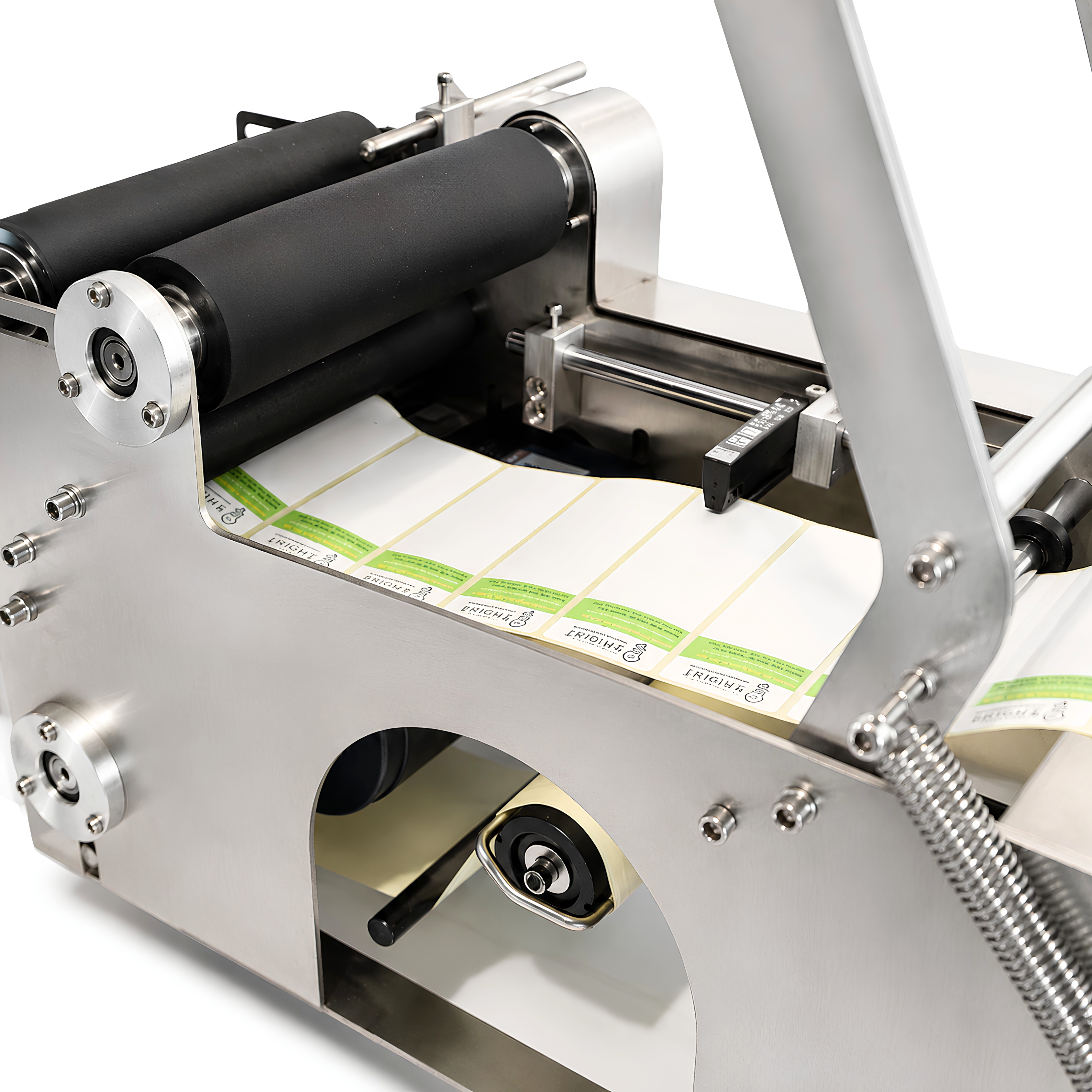 Semi-Automatic Round Bottle Labeling Machine